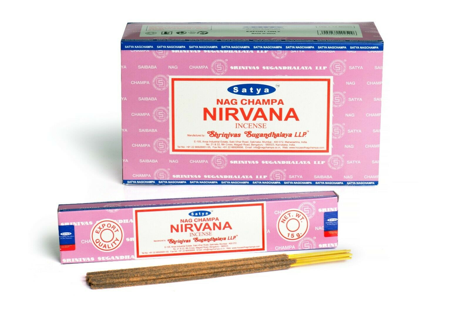 Satya Incense Sticks Choice of 82