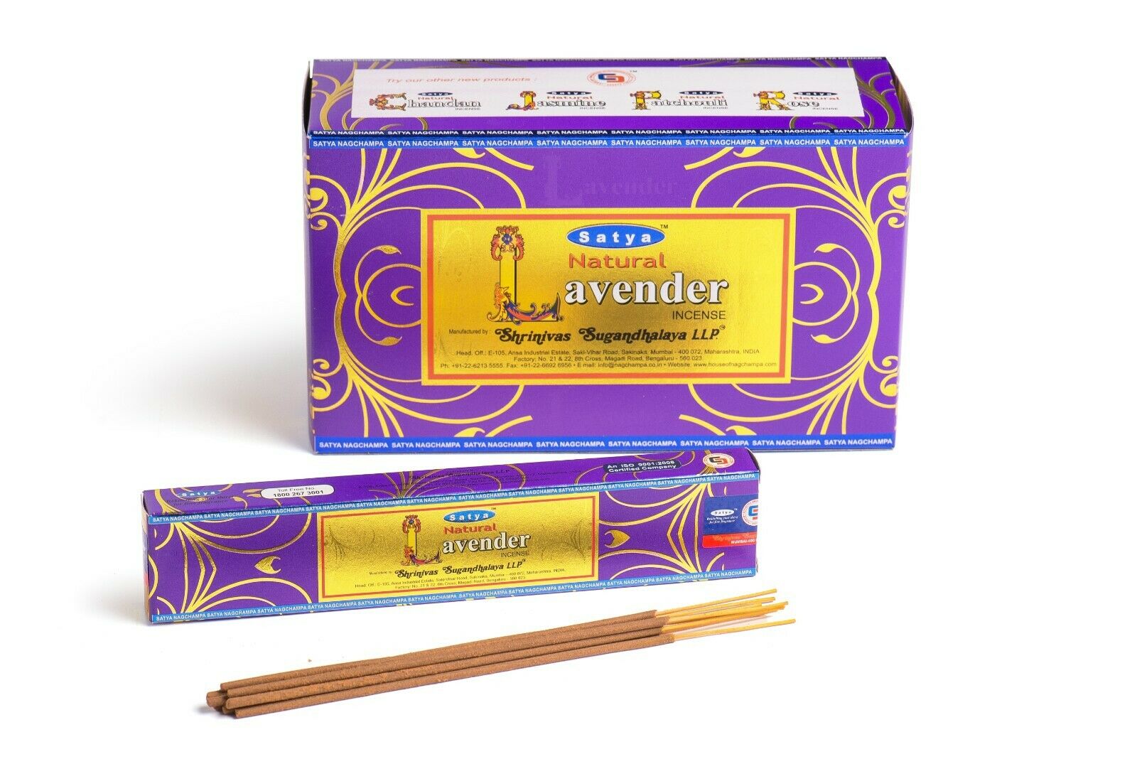 Satya Incense Sticks Choice of 82