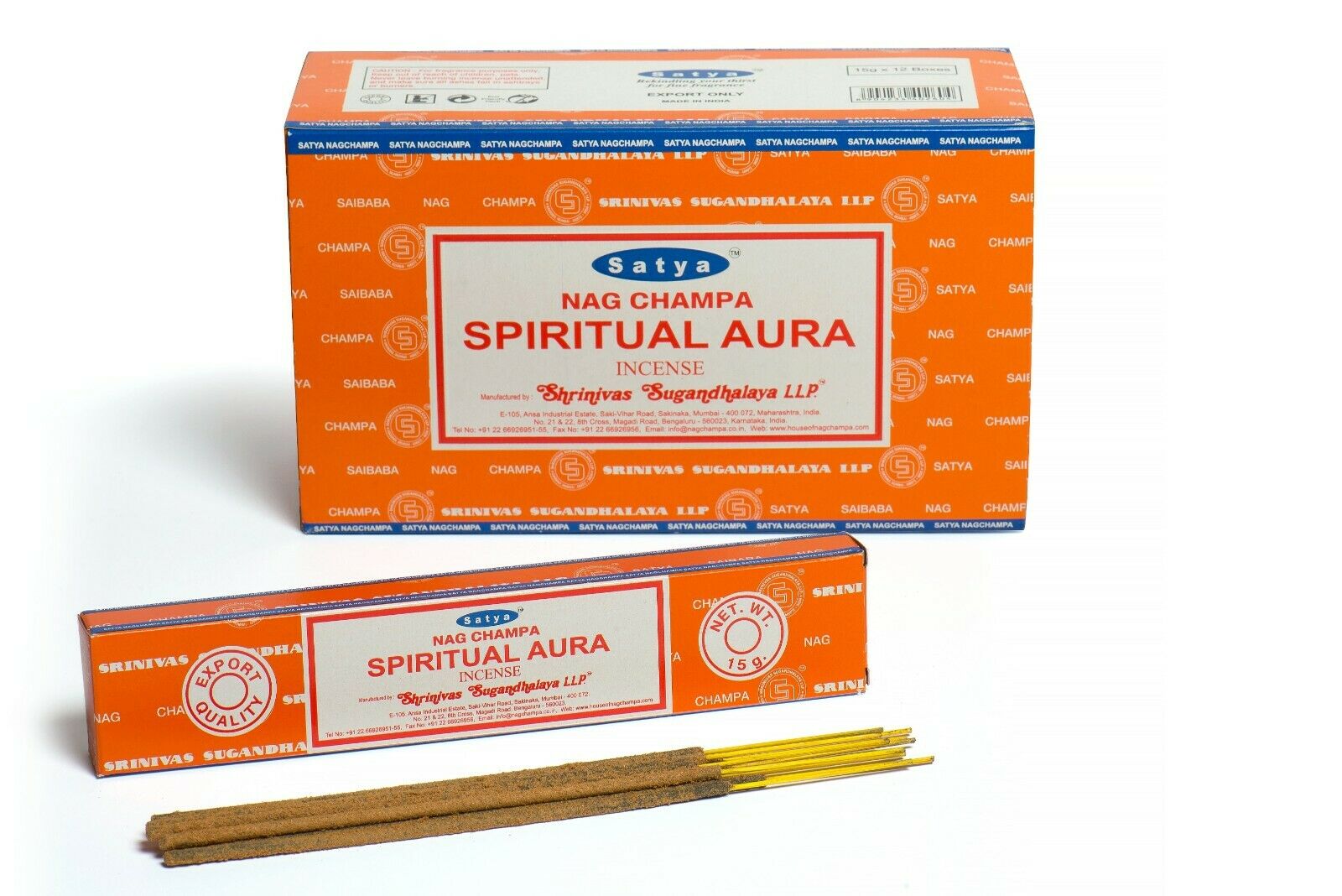 Satya Incense Sticks Choice of 82
