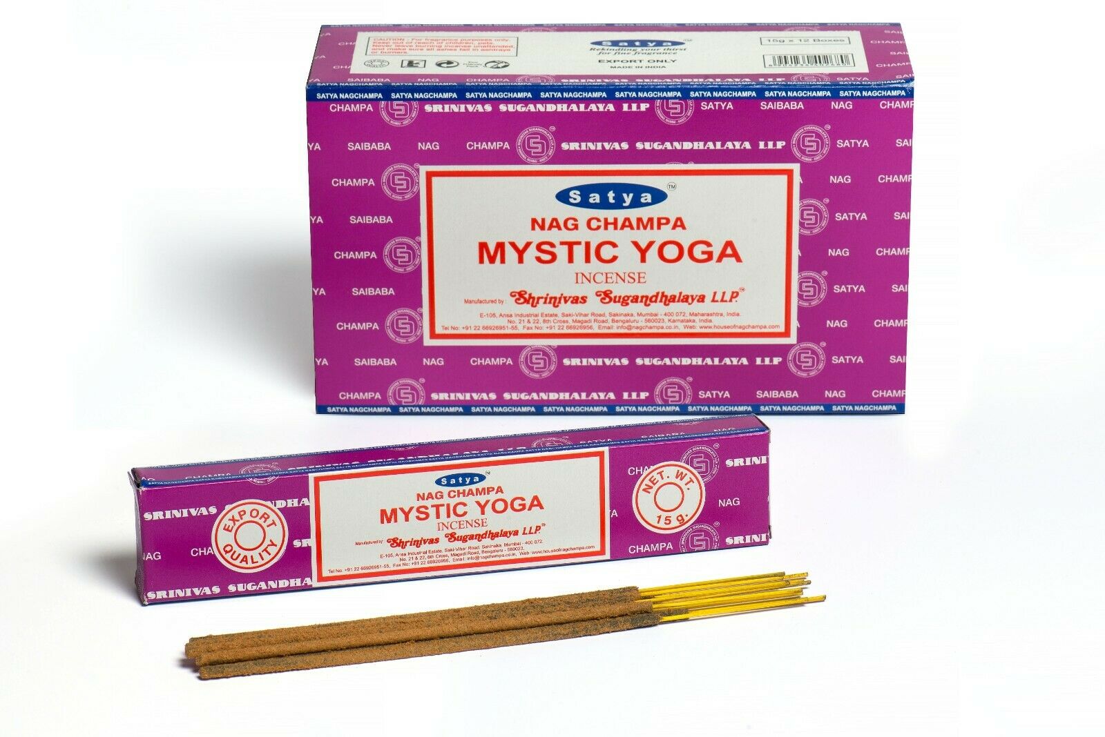 Satya Incense Sticks Choice of 82