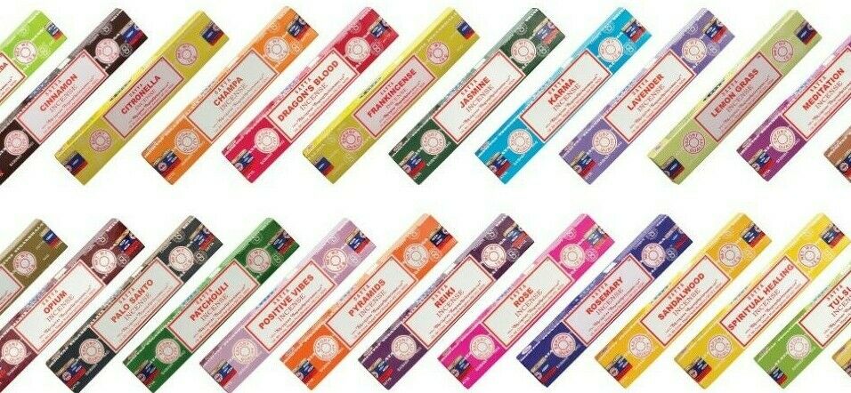 Satya Incense Sticks Choice of 82
