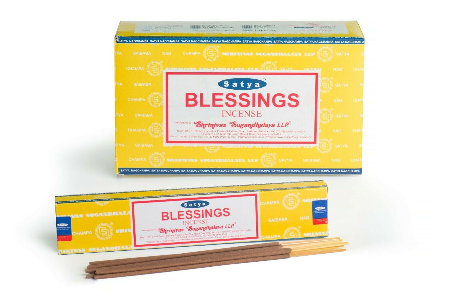Satya Incense Sticks Choice of 82