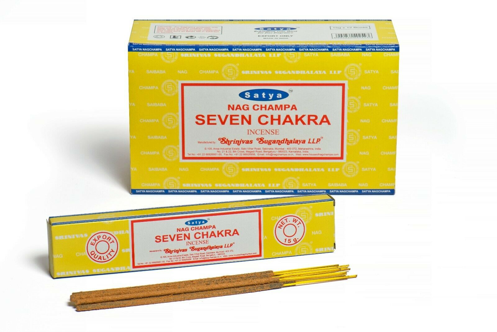 Satya Incense Sticks Choice of 82