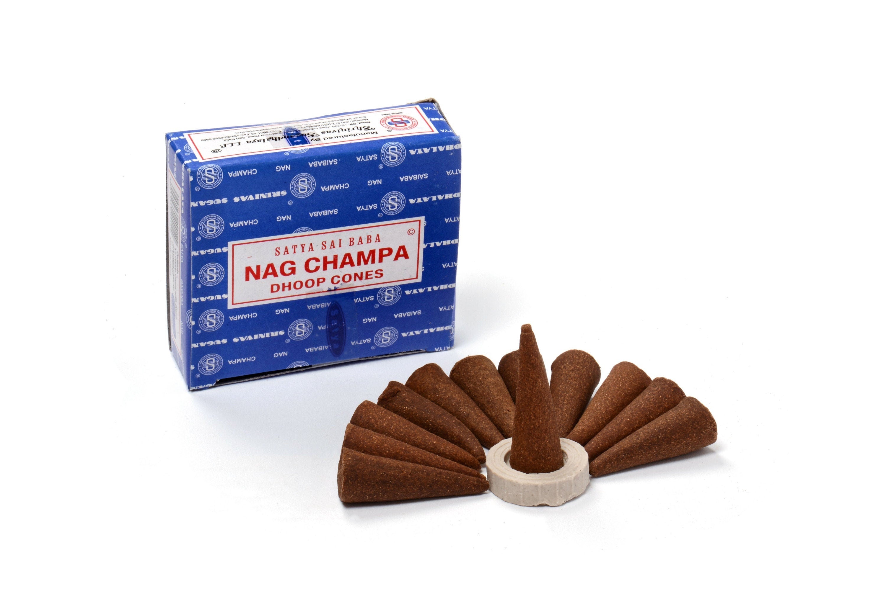 Nag Champa - Dhoop Cones (12 Pack)