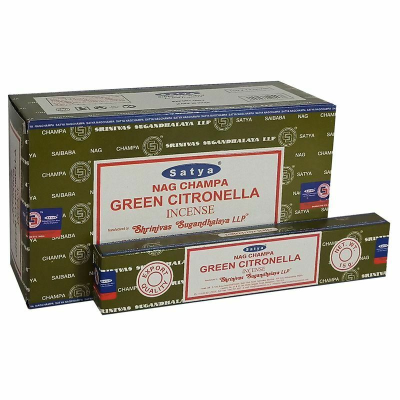 Green Citronella Incense Sticks