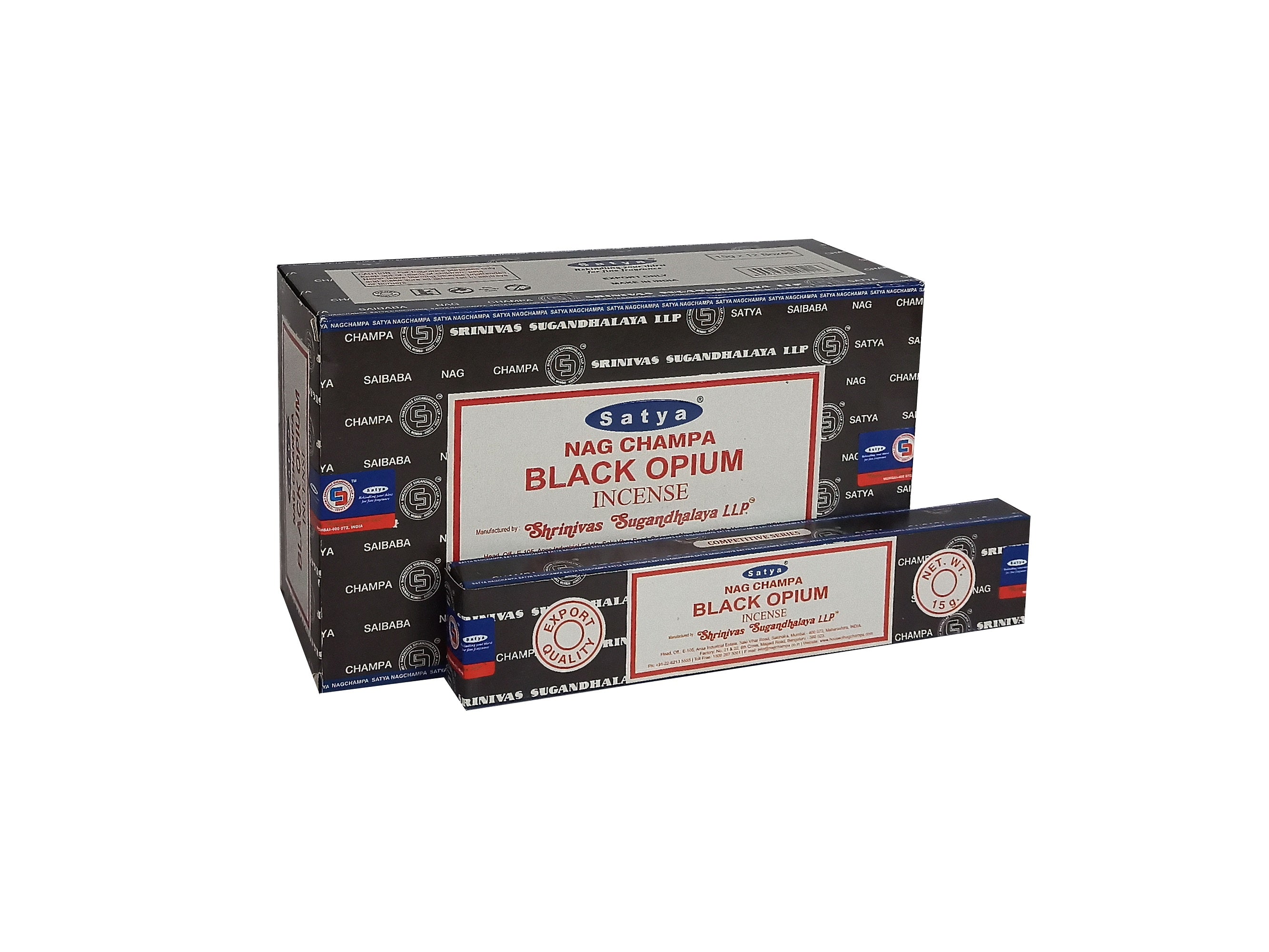 Black Opium Incense Sticks