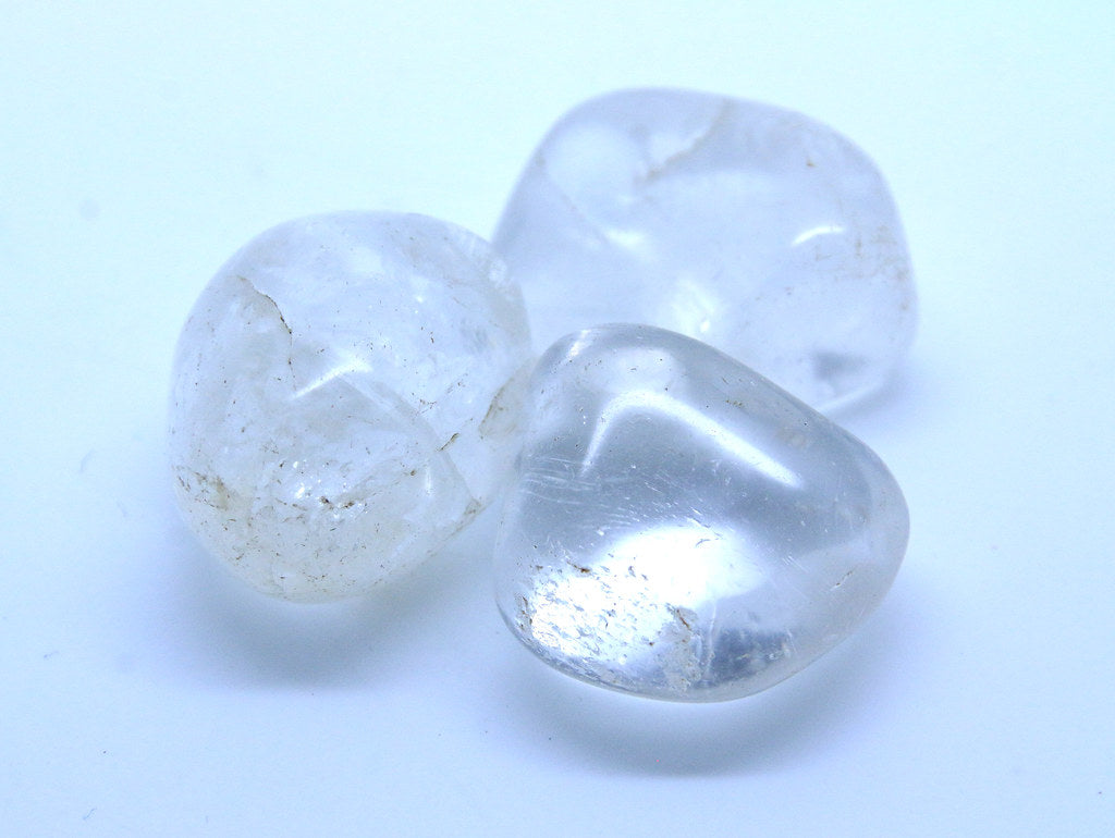 Colourless - clear crystal either with or without internal structures - A Grade is completely clear (glass like)