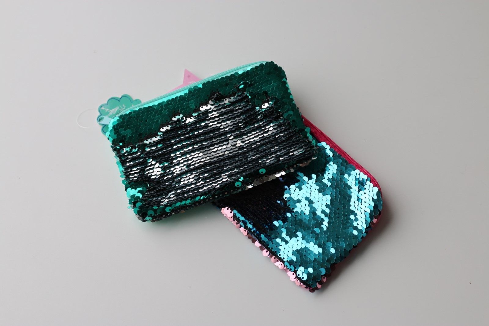 Mermaid Reversible Sequin Purse