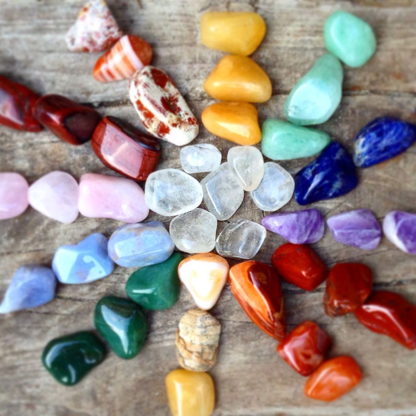 30x Mixed Large Tumblestones