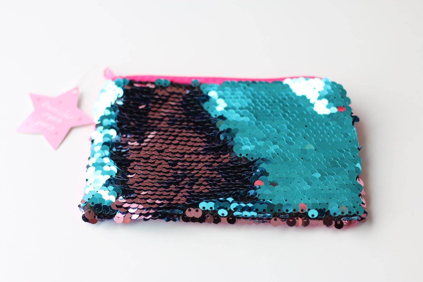 Mermaid Reversible Sequin Purse