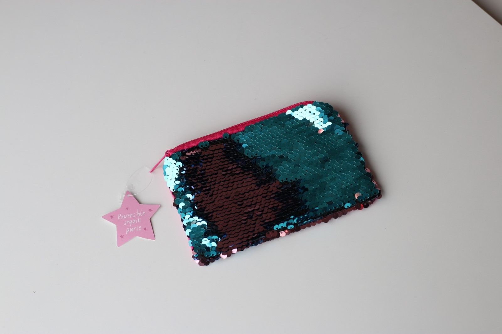 Mermaid Reversible Sequin Purse