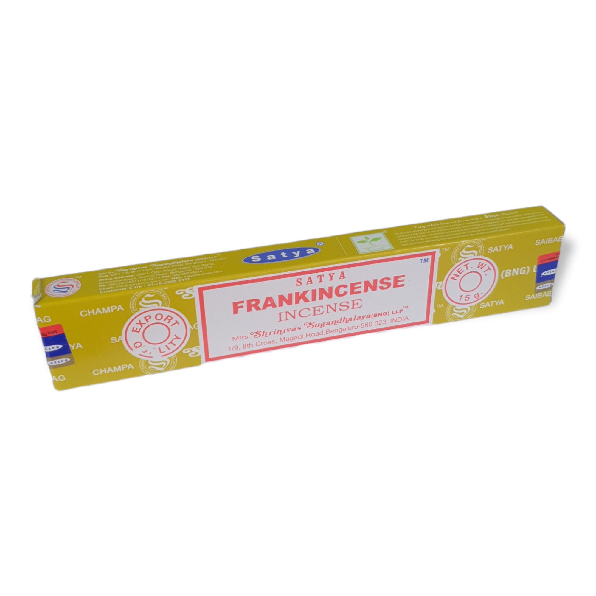 Frankincense BNG Incense Sticks