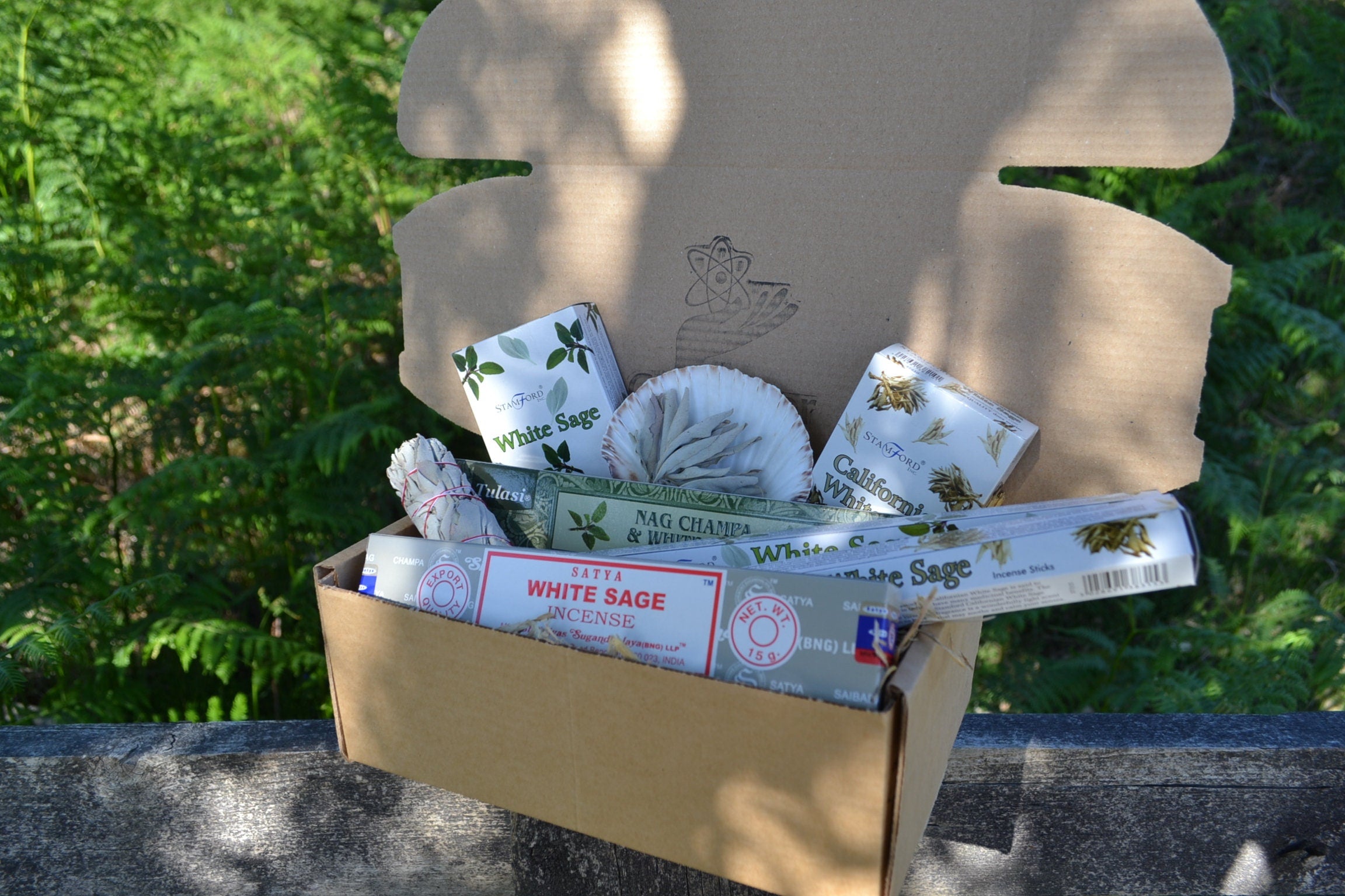 White Sage Incense & Smudge Selection Box