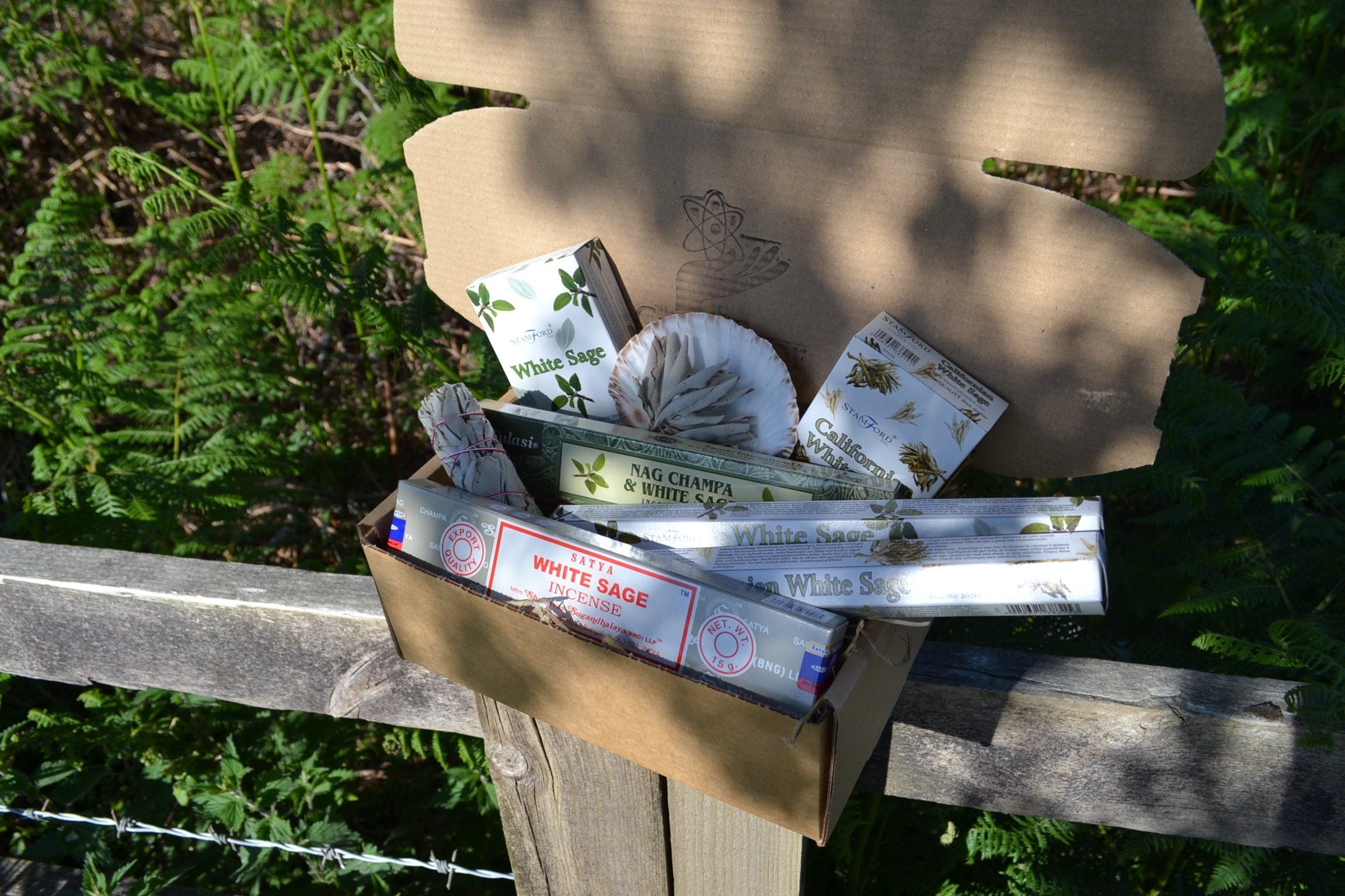 White Sage Incense & Smudge Selection Box