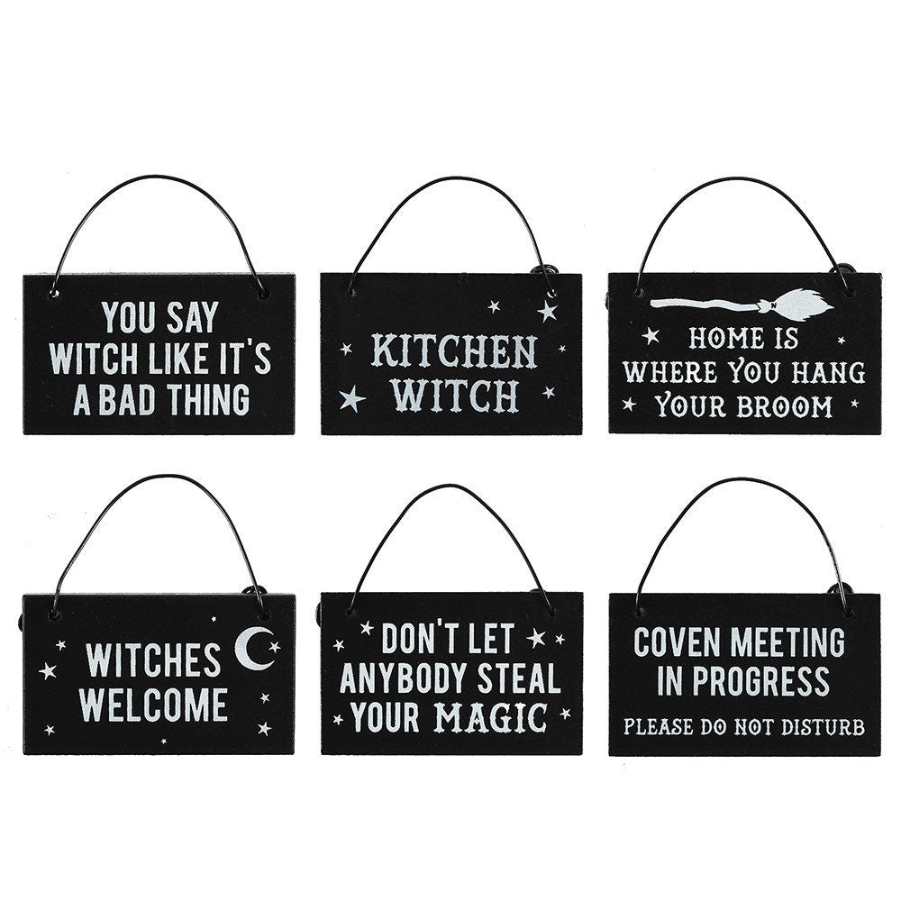 Witchy Mini Signs