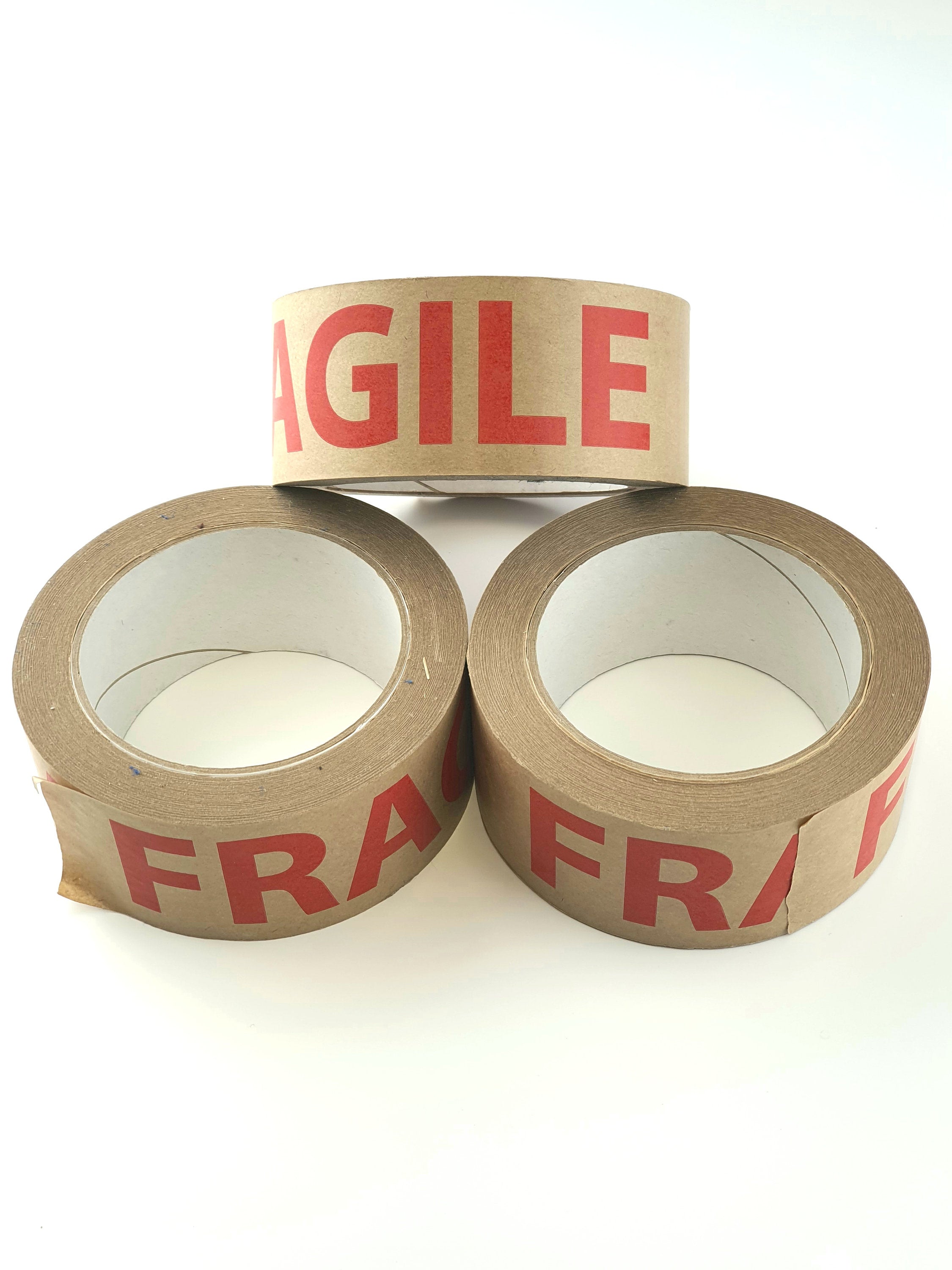 Paper Fragile Tape - eco-friendly Alternative - Plastic FREE